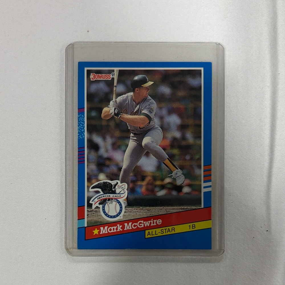 Mark McGwire Donruss All-Star Baseball Card